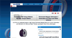 Desktop Screenshot of alxion.com